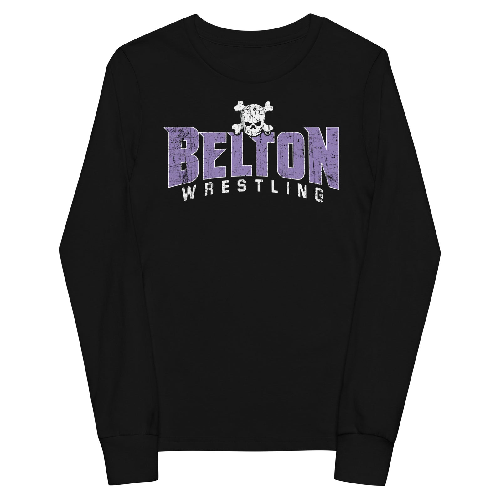 Belton High School Banner Youth Long Sleeve Tee