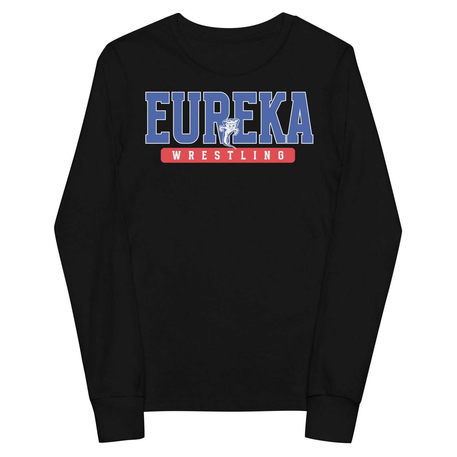 Eureka Wrestling  Youth Long Sleeve Tee