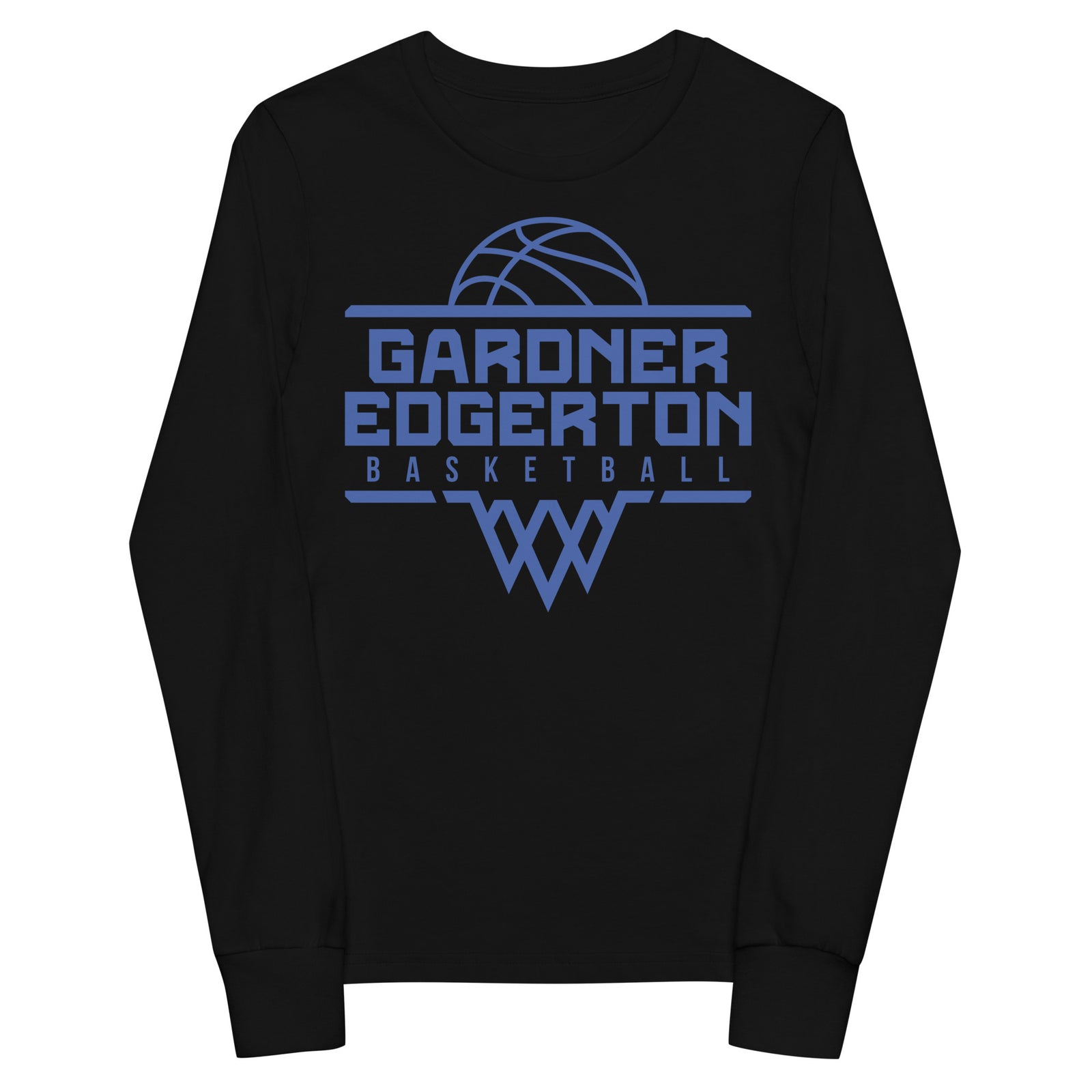 Gardner Edgerton Girl's Basketball Youth Long Sleeve Tee