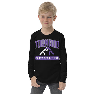 Susan B. Anthony Middle School Wrestling Youth Long Sleeve Tee