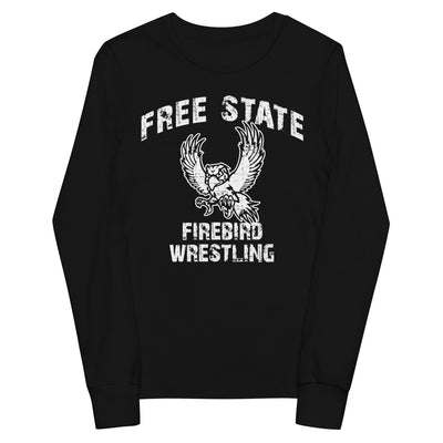 Lawrence Free State Wrestling Youth Long Sleeve Tee