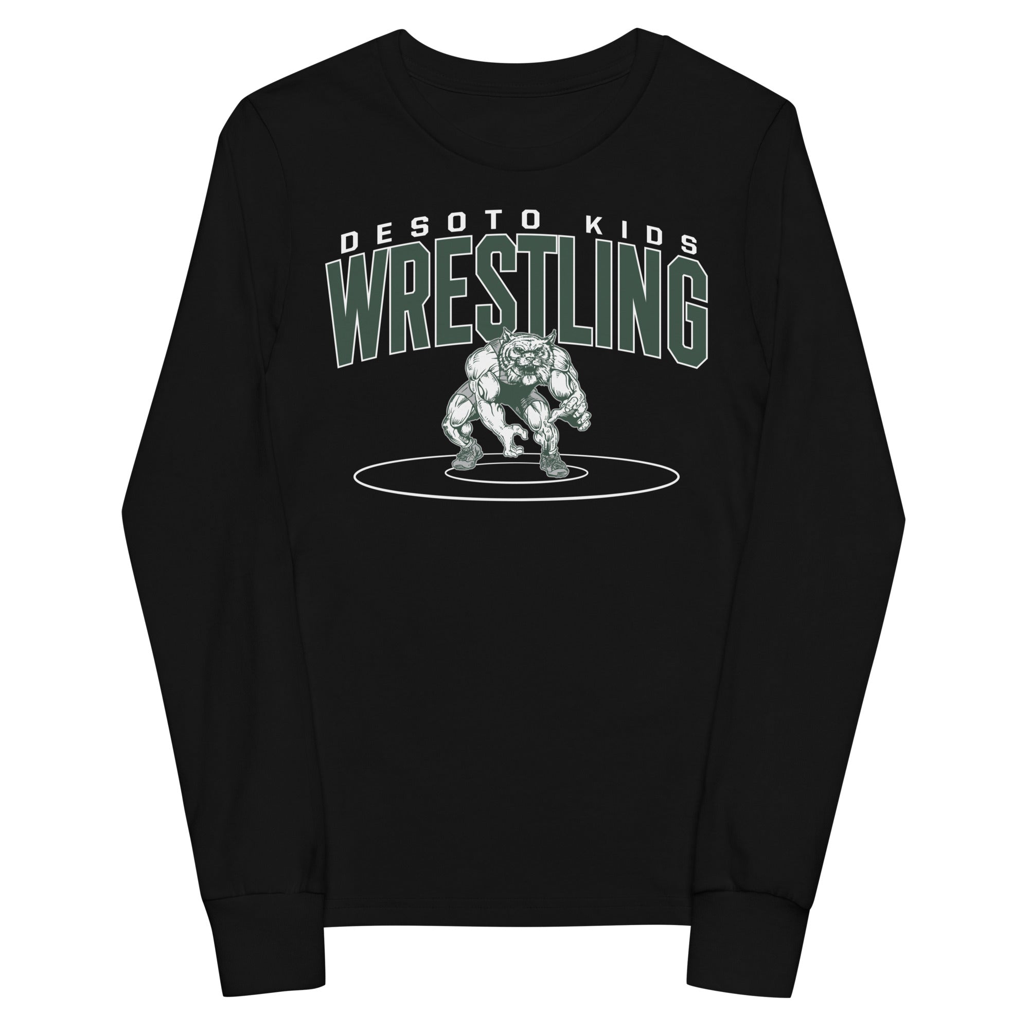 De Soto Kids Wrestling Youth Long Sleeve Tee