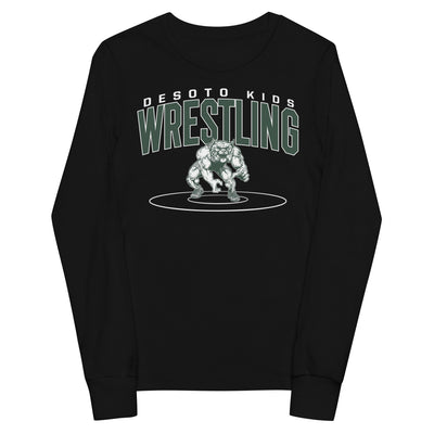 De Soto Kids Wrestling Youth Long Sleeve Tee