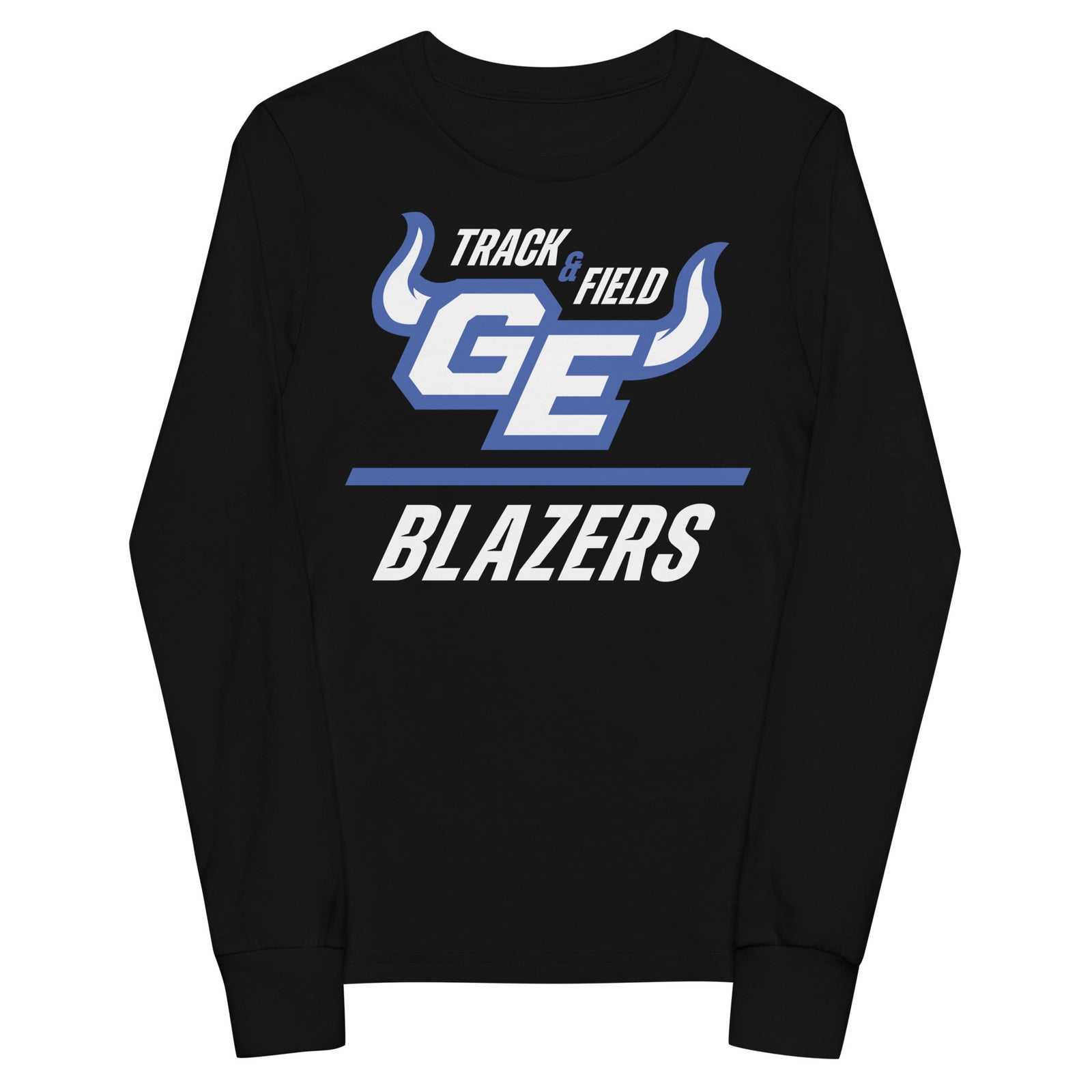 Gardner Edgerton Track & Field Youth Long Sleeve Tee