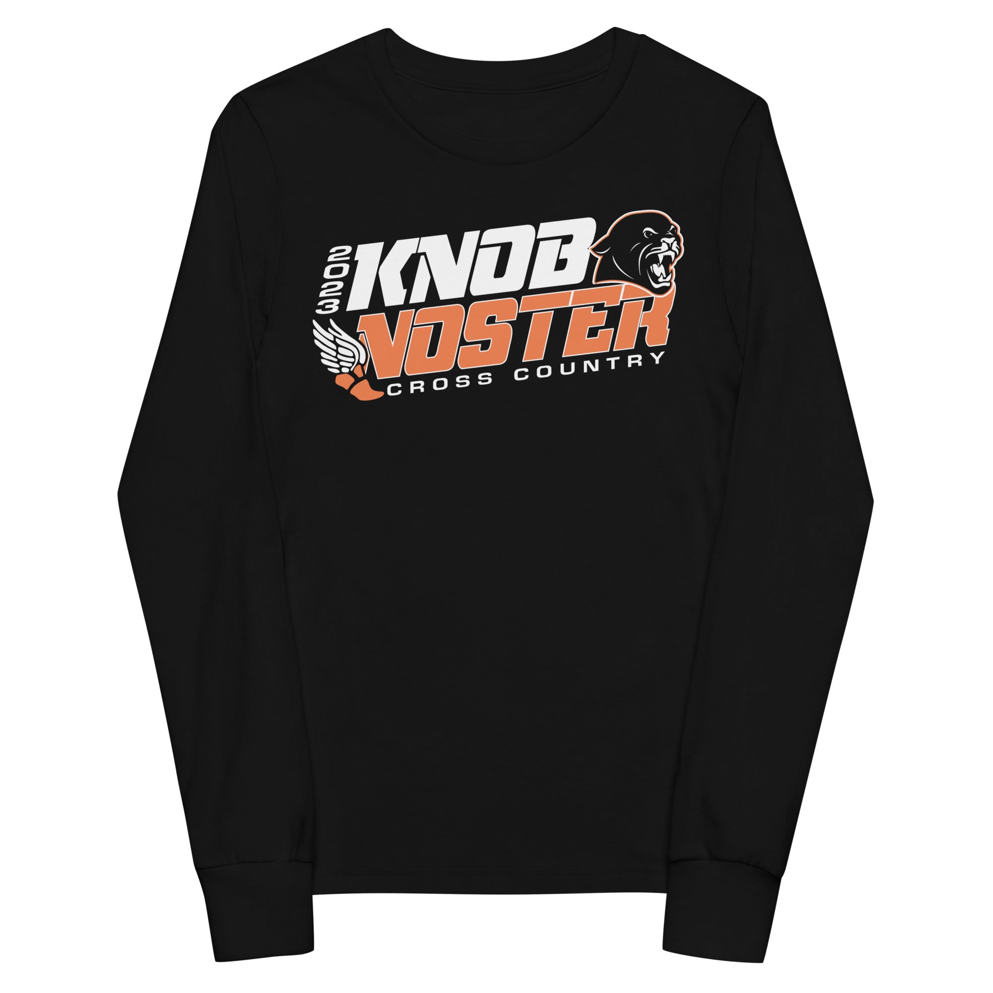 Knob Noster Cross Country Youth Long Sleeve Tee