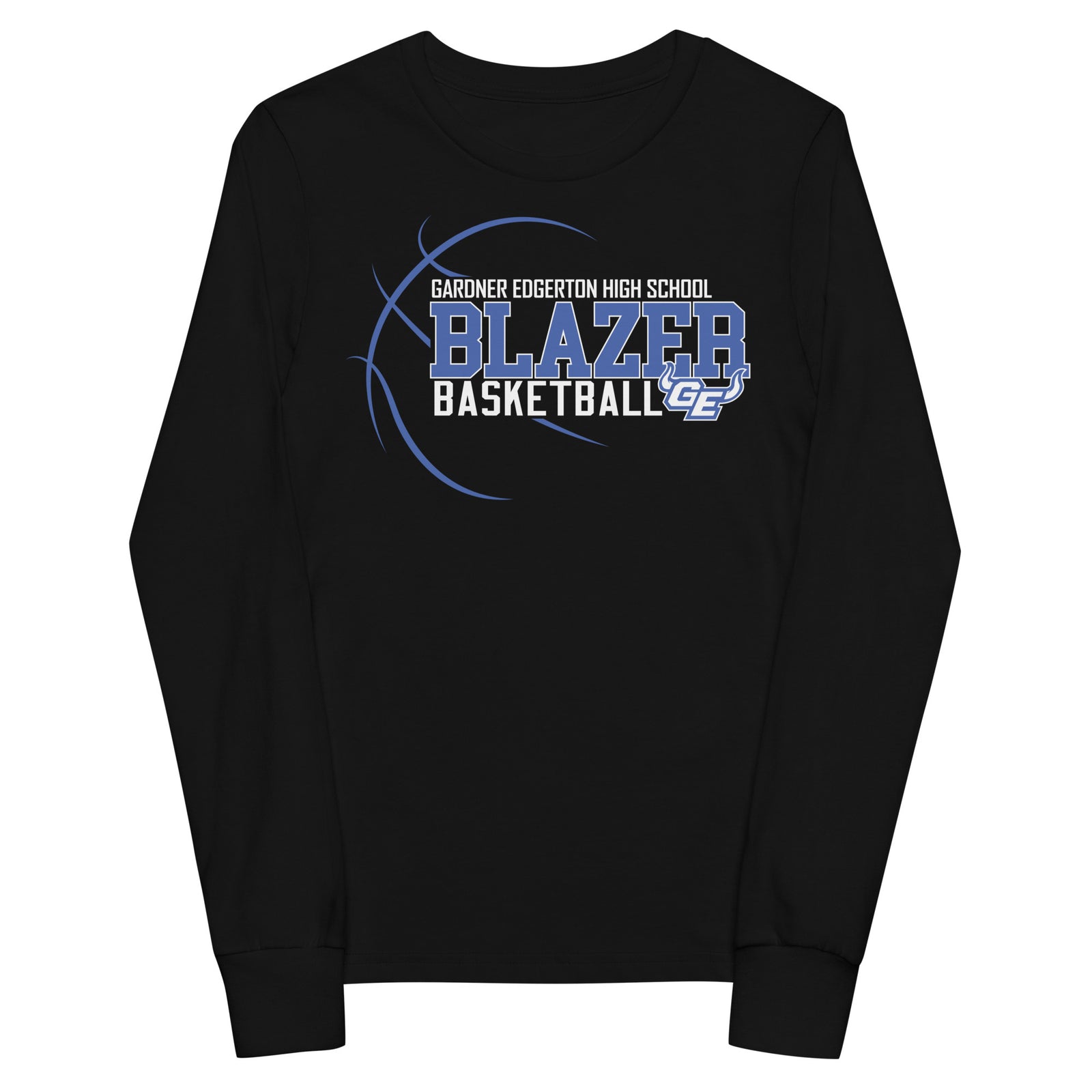 Gardner Edgerton Basketball Youth Long Sleeve Tee