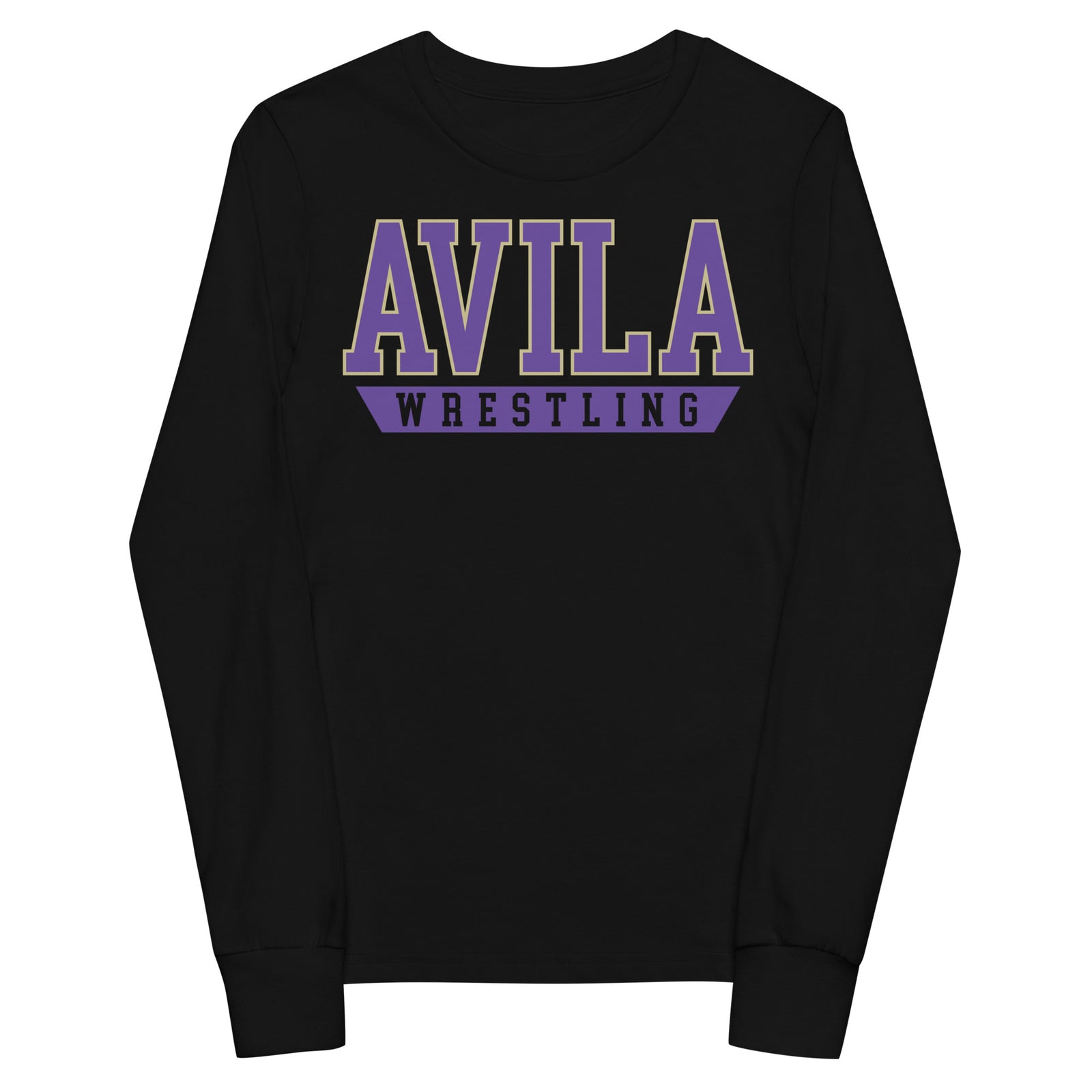 Avila Wrestling Youth Long Sleeve Tee