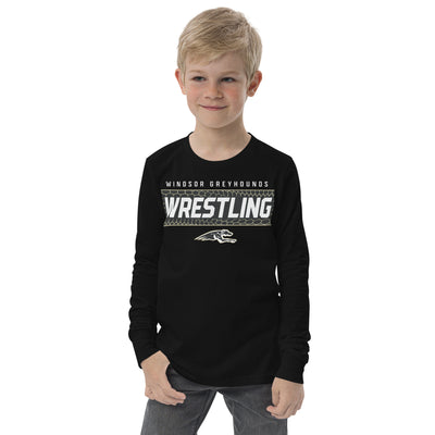Windsor Wrestling Youth Long Sleeve Tee
