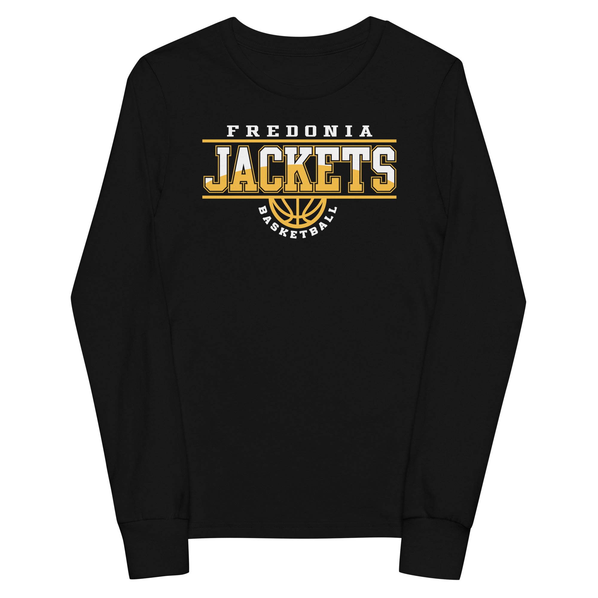 Fredonia Jackets Basketball Youth long sleeve tee