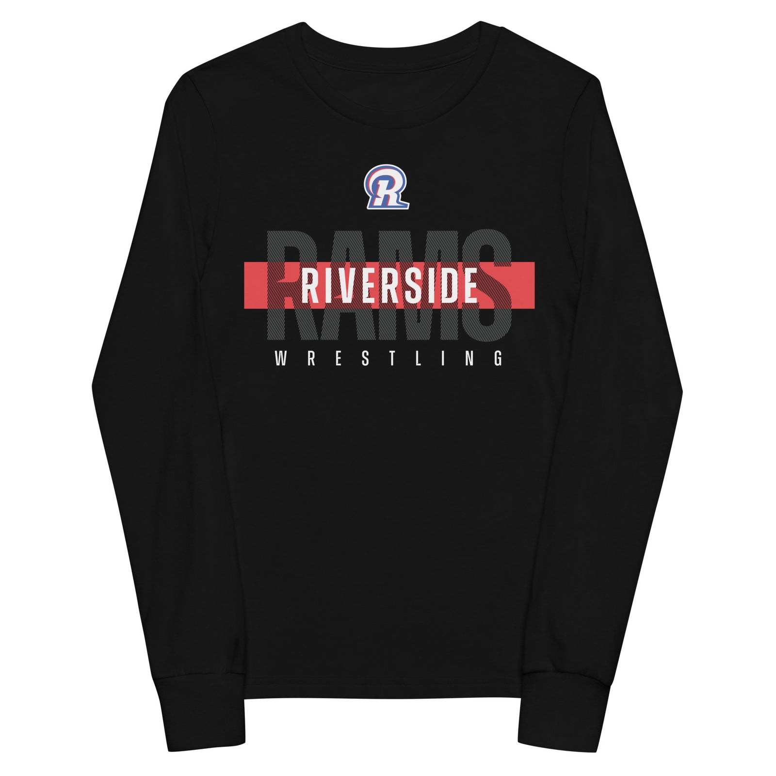 Riverside Rams Wrestling Youth long sleeve tee