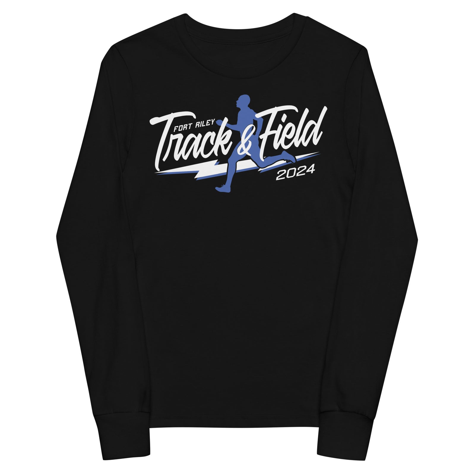 Fort Riley Track & Field Youth Long Sleeve Tee