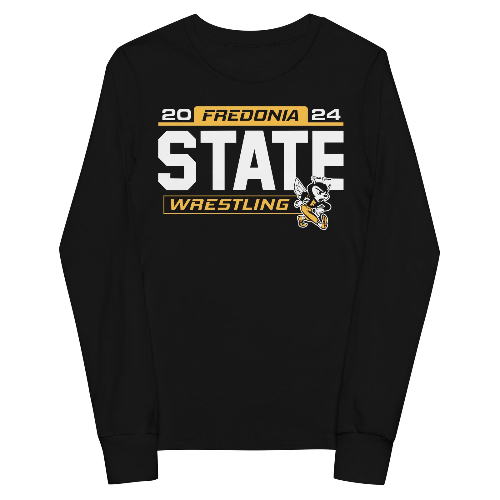 2024 Youth Fredonia State Wrestling Youth long sleeve tee