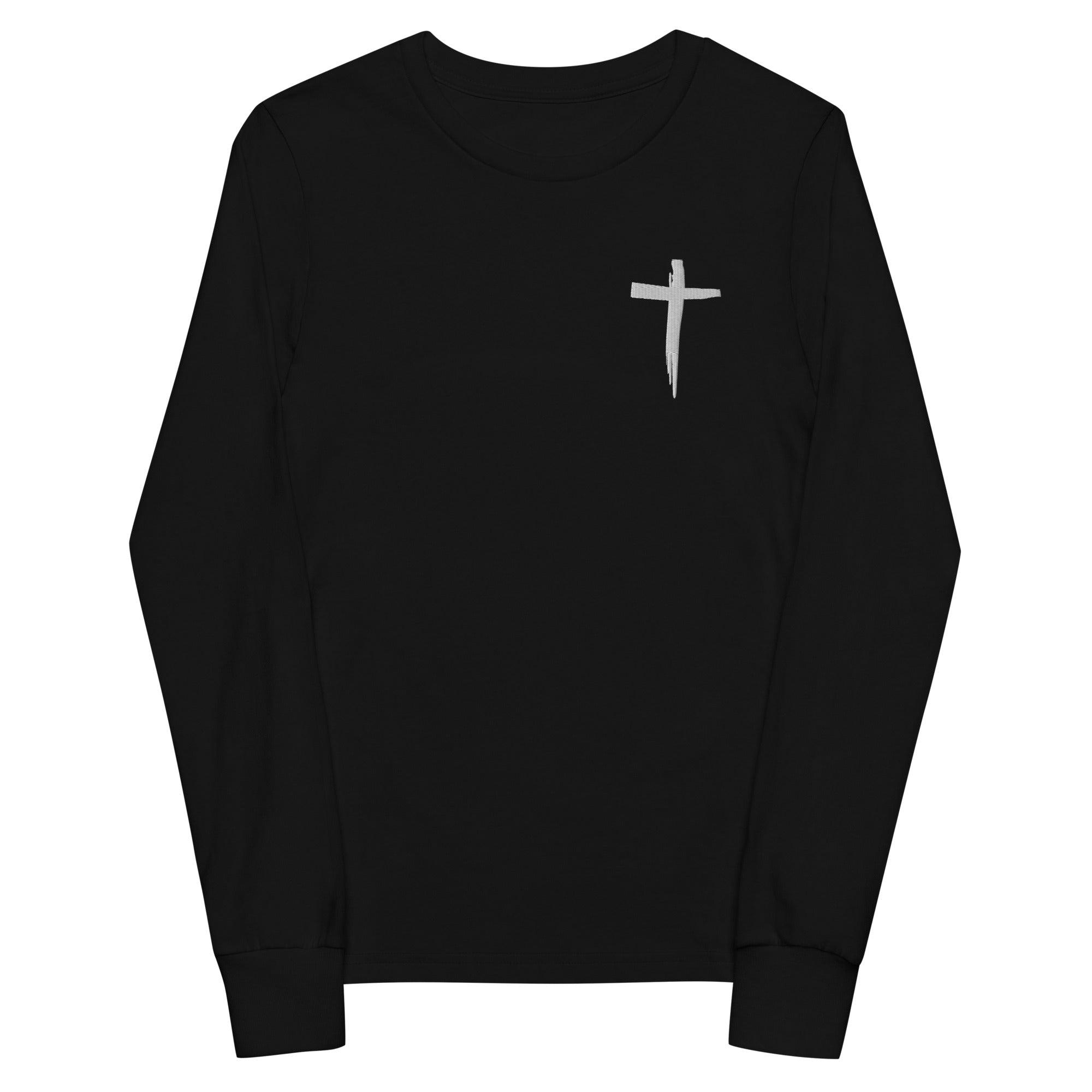 St. Stephen Lutheran Church Cross Only Youth Long Sleeve Tee