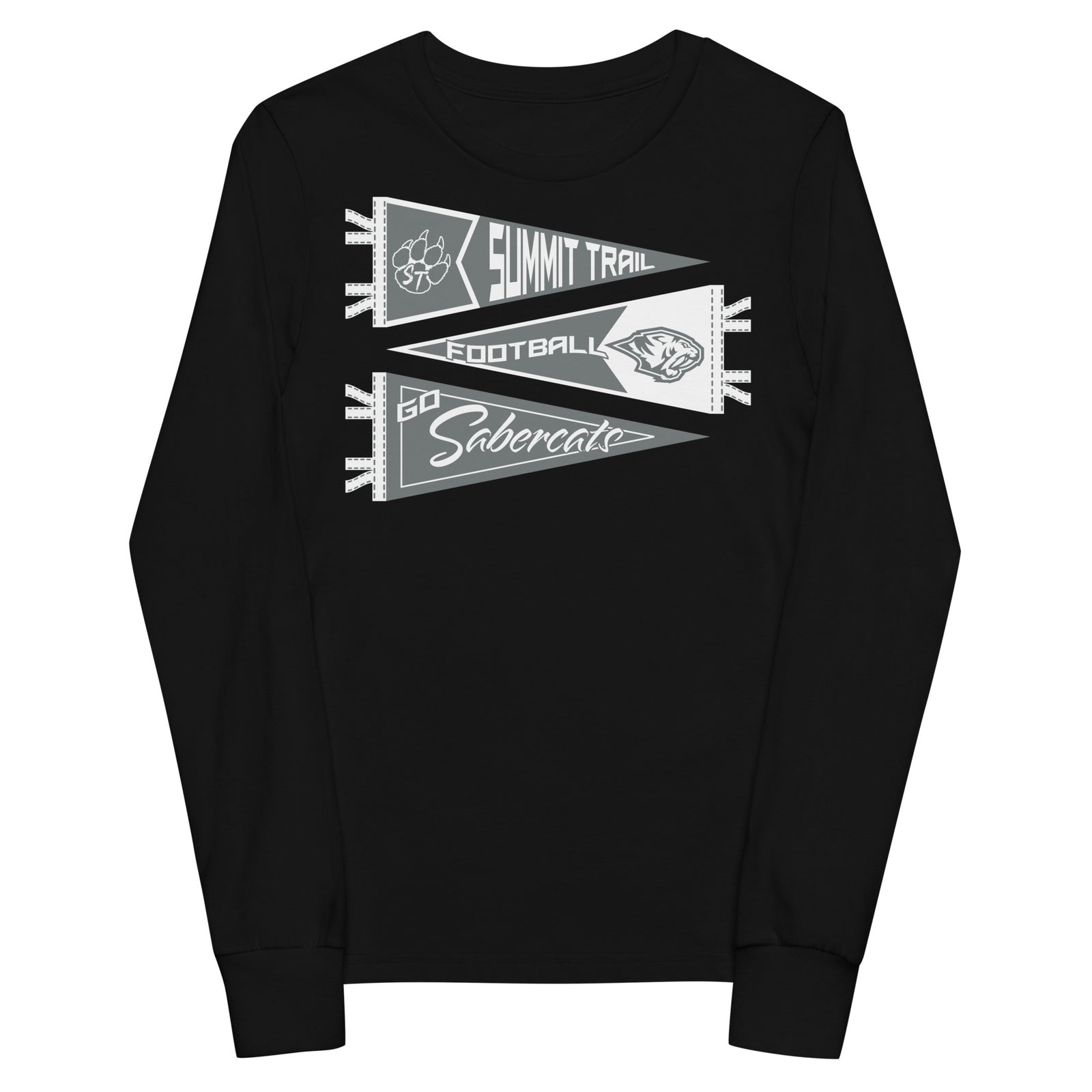 Summit Trail Middle School Football Youth Long Sleeve Tee
