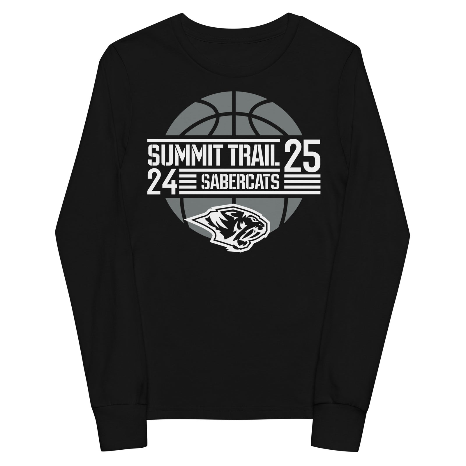 Summit Trail Middle School Basketball Youth Long Sleeve Tee
