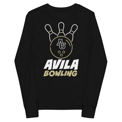 Avila Bowling  Youth Long Sleeve Tee