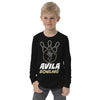 Avila Bowling  Youth Long Sleeve Tee