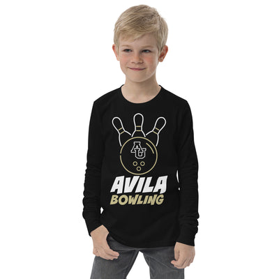 Avila Bowling  Youth Long Sleeve Tee