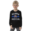 Pratt Community College Beaver Wrestling Classic Youth Long Sleeve Tee