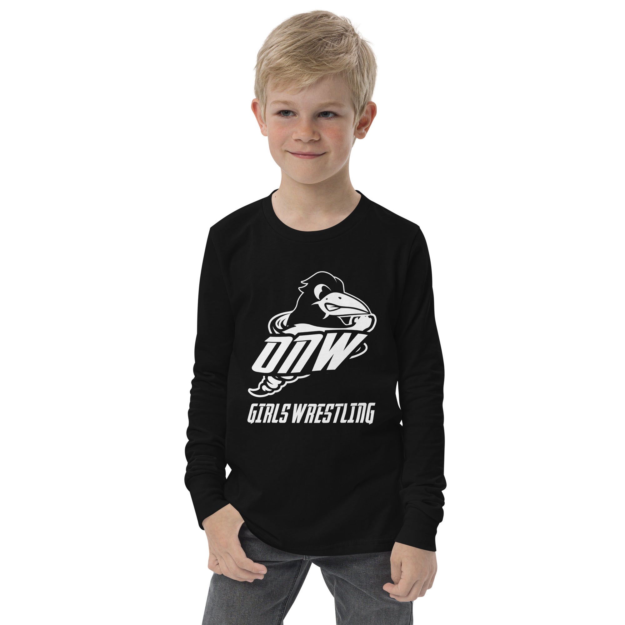 ONW Girls Wrestling Youth long sleeve tee