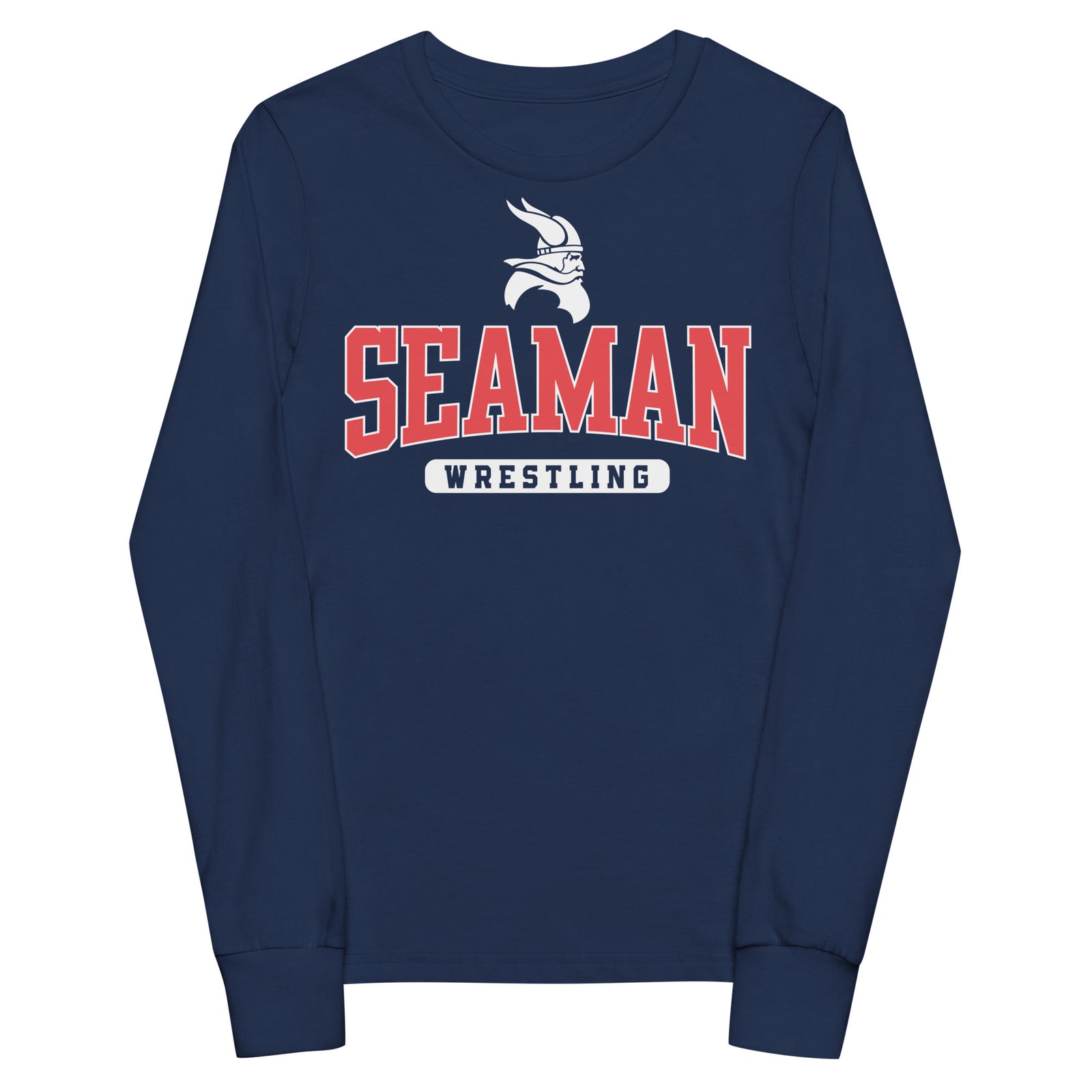 Topeka Seaman Wrestling Youth Long Sleeve Tee