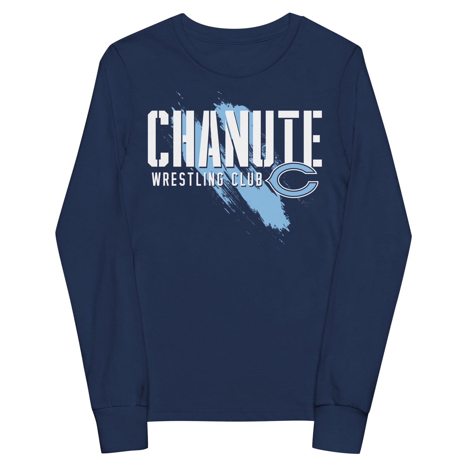 Chanute Wrestling Club Youth Long Sleeve Tee