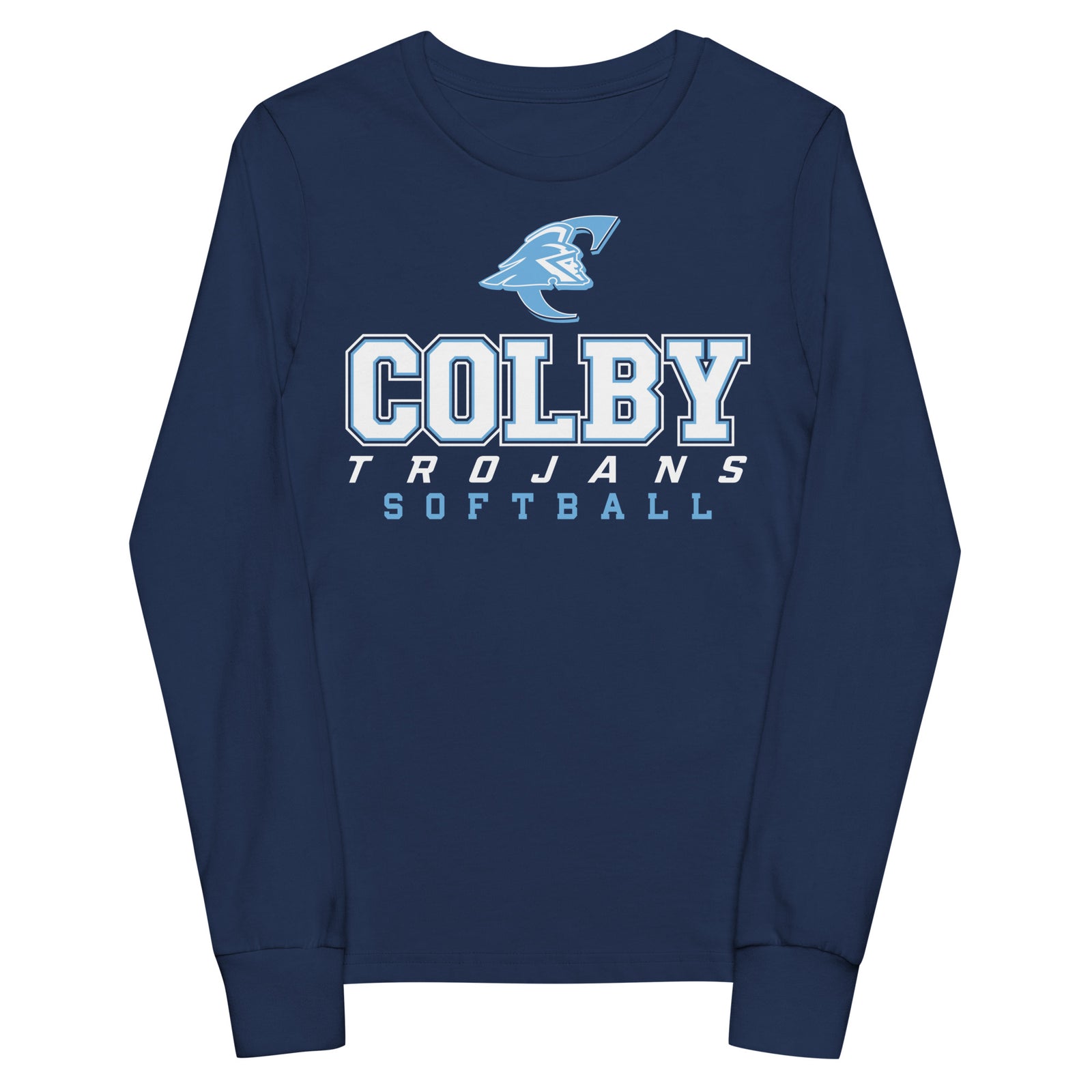 Colby Community College Softball Youth Long Sleeve Tee