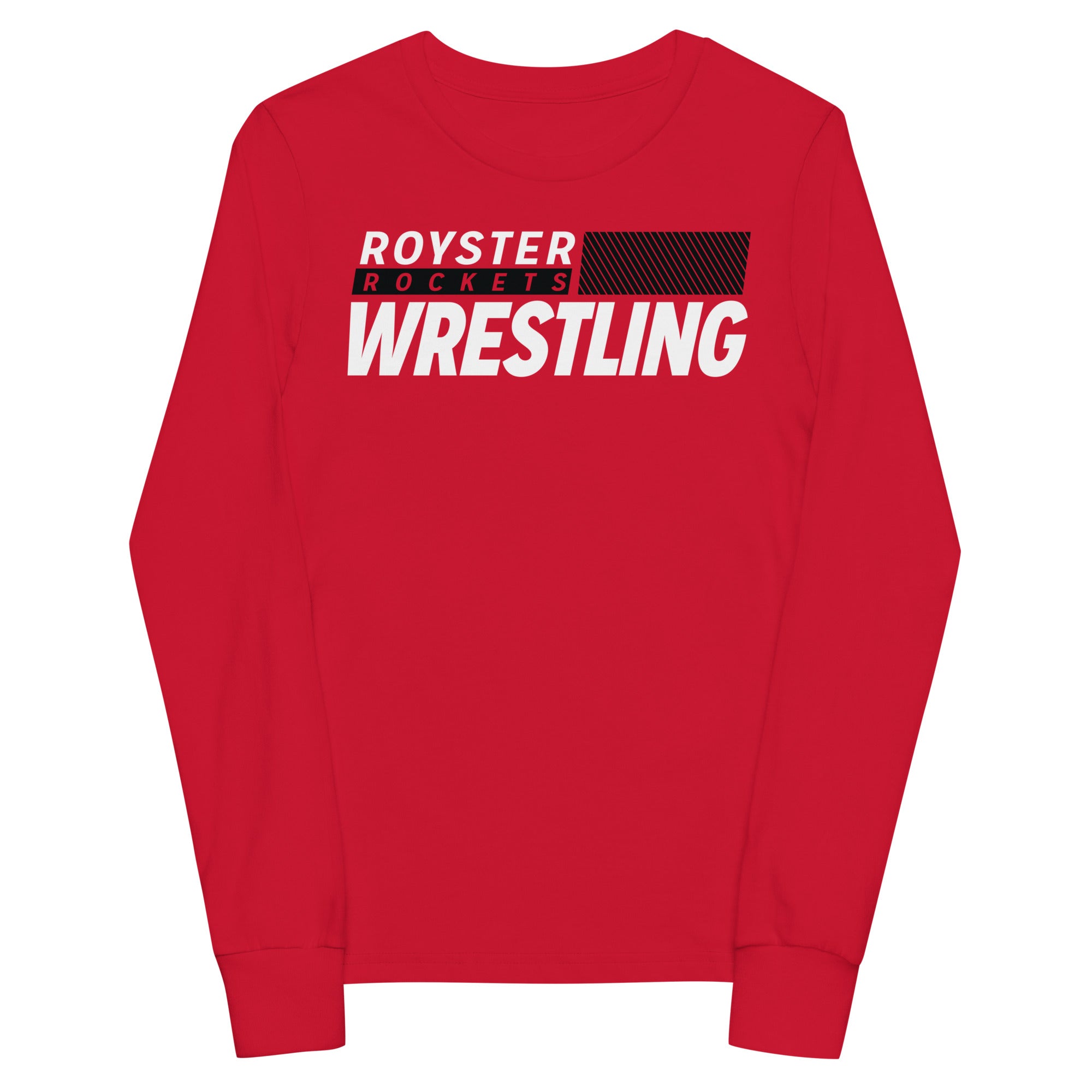 Royster Rockets Wrestling Youth Long Sleeve Tee