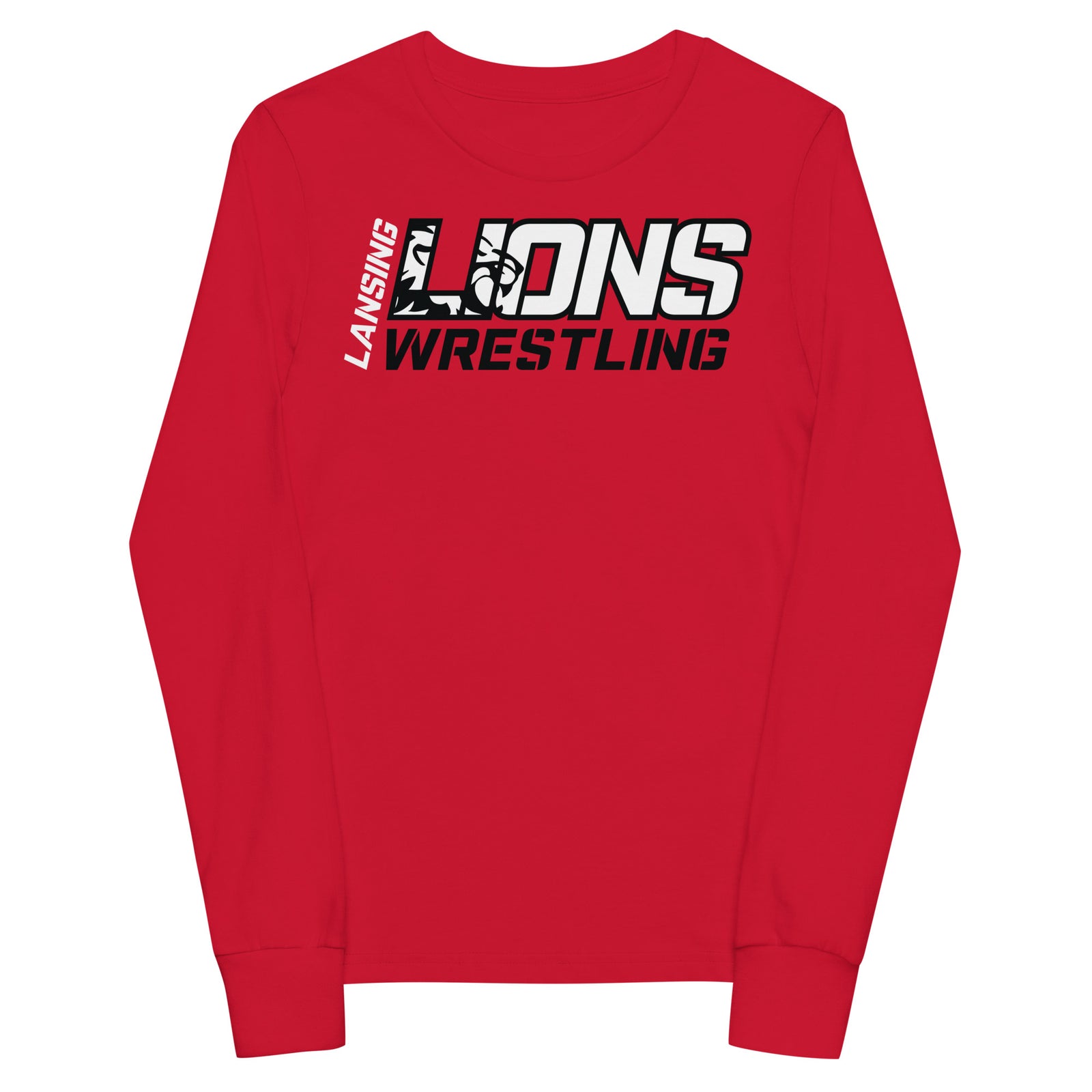 Lansing Wrestling  Youth Long Sleeve Tee
