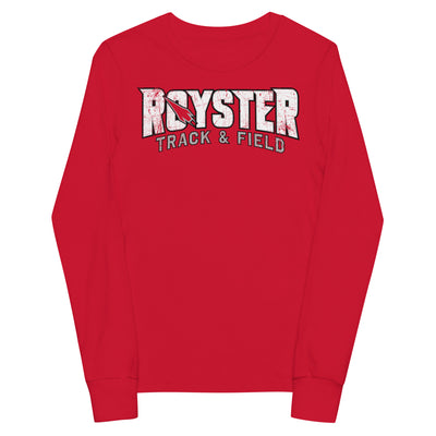 Royster Rockets Track & Field Youth Long Sleeve Tee