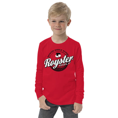 Royster Rockets Golf Youth Long Sleeve Tee