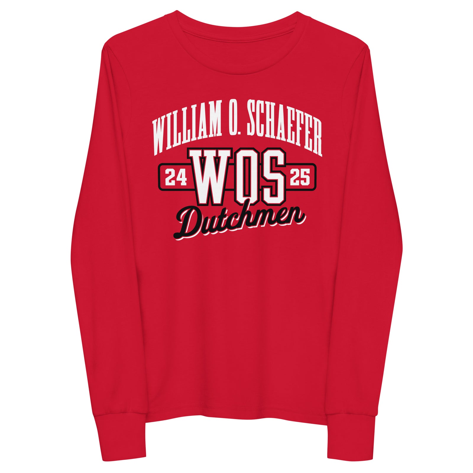 William O. Schaefer Elementary Youth long sleeve tee