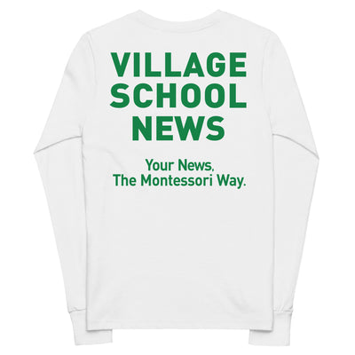 The Village School Broadcast Youth long sleeve tee