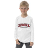 William Jewell Wrestling Jewell Arch Youth Long Sleeve Tee