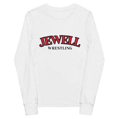 William Jewell Wrestling Jewell Arch Youth Long Sleeve Tee