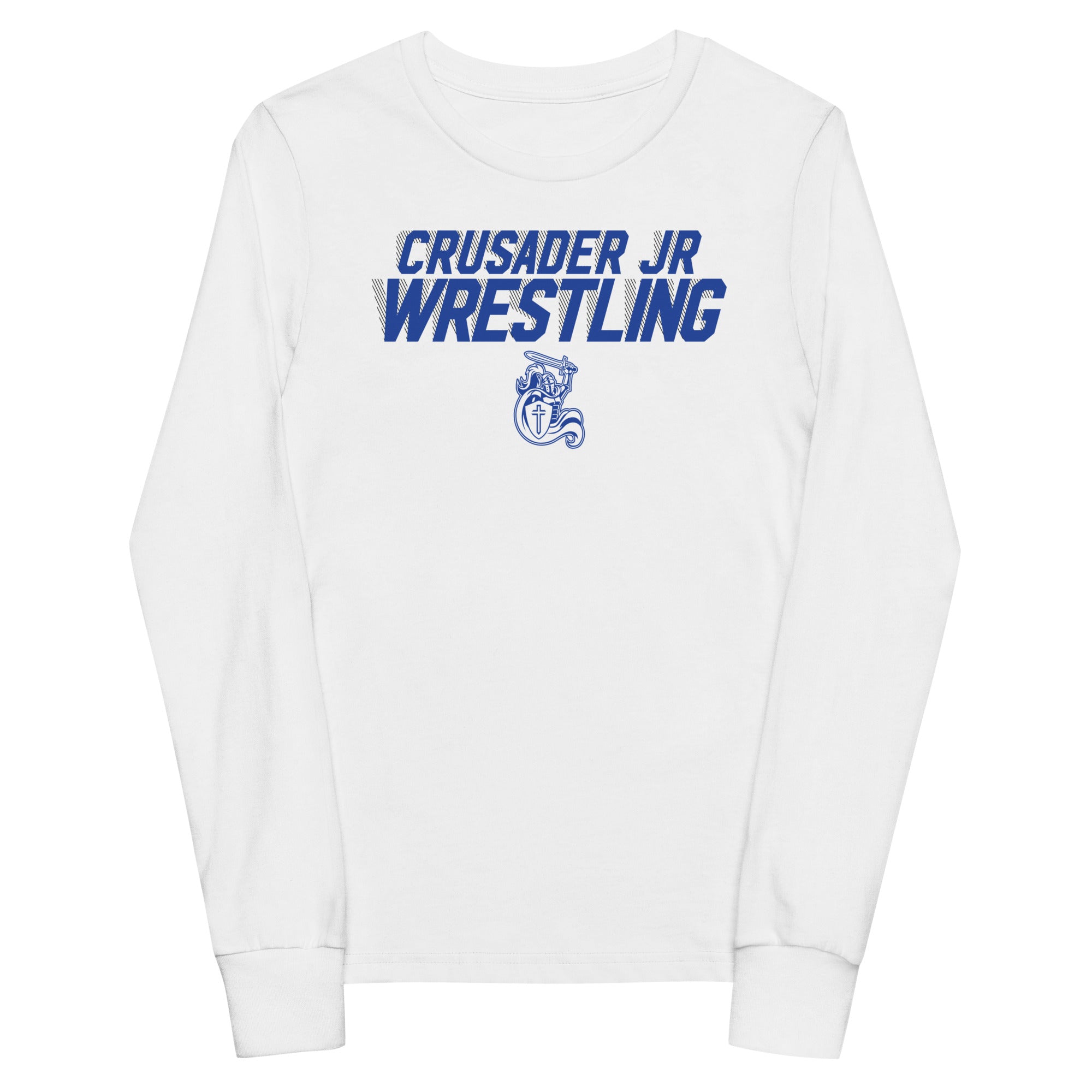 Crusader Jr. Wrestling Youth Long Sleeve Tee