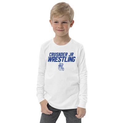 Crusader Jr. Wrestling Youth Long Sleeve Tee