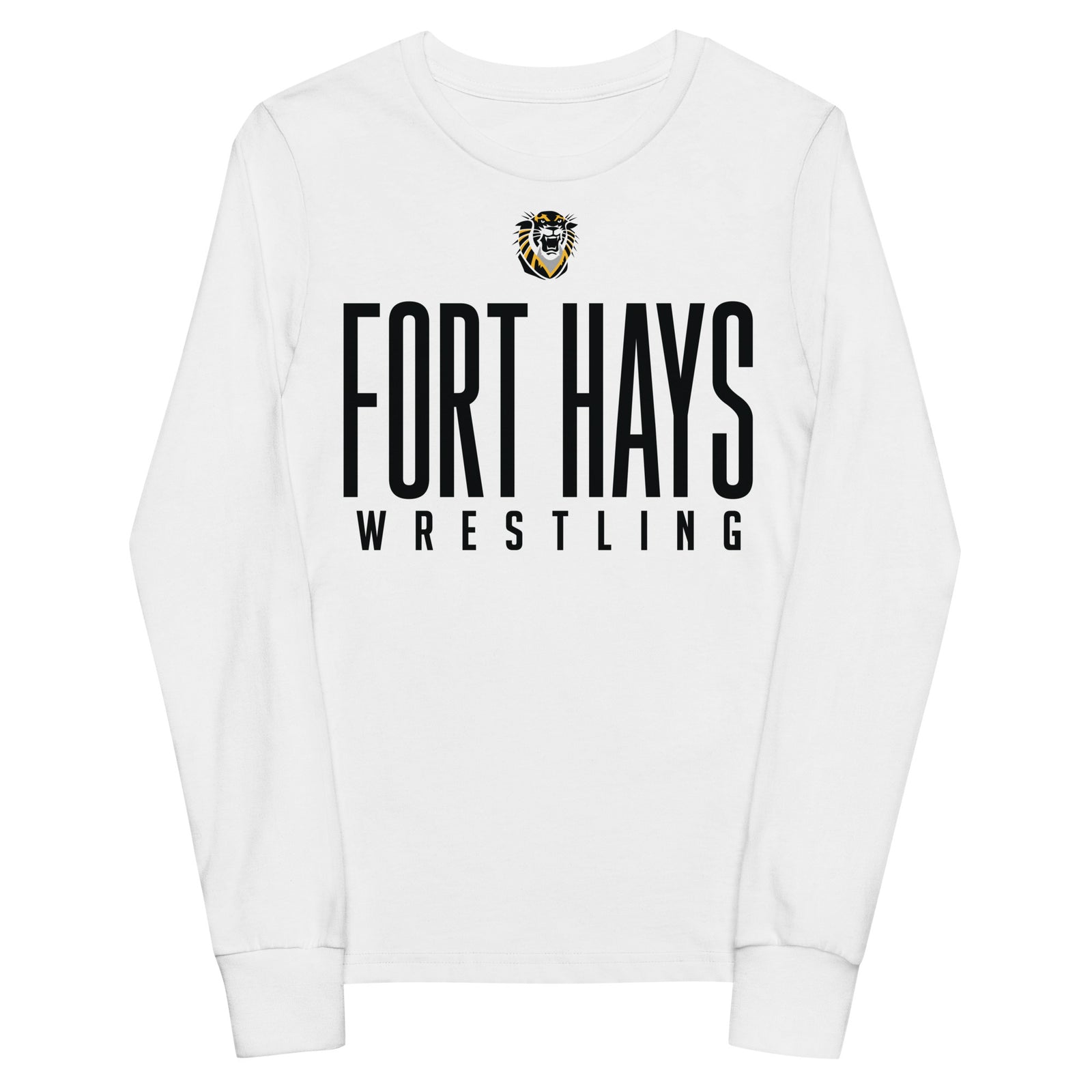 Fort Hays State University Wrestling Youth Long Sleeve Tee