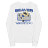 Pratt Community College Beaver Wrestling KS Youth Long Sleeve Tee