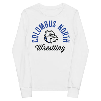 Columbus North Wrestling  Youth Long Sleeve Tee