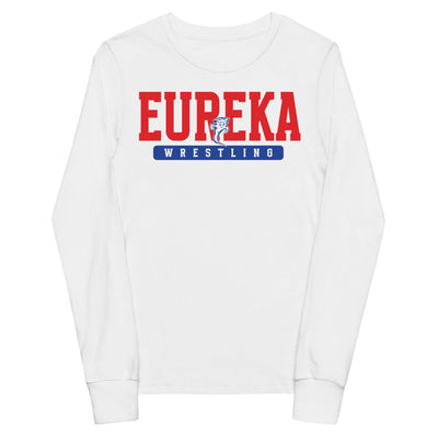 Eureka Wrestling  Youth Long Sleeve Tee