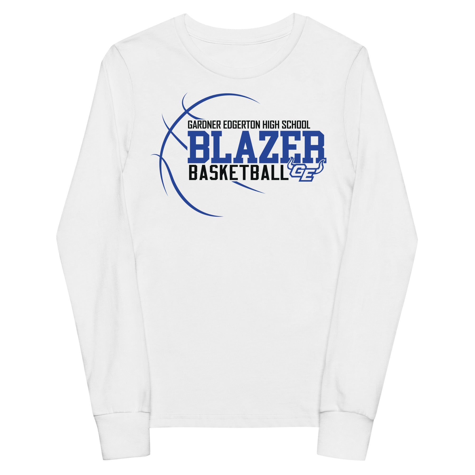 Gardner Edgerton Basketball Youth Long Sleeve Tee