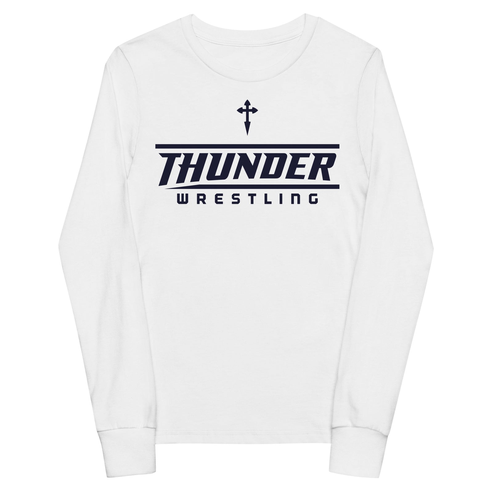St. James Wrestling (Front Design Only) Youth Long Sleeve Tee