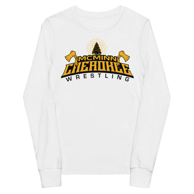 McMinn Cherokees Wrestling Youth Long Sleeve Tee