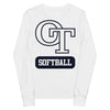 OT Baseball and Softball League - Softball Youth Long Sleeve Tee