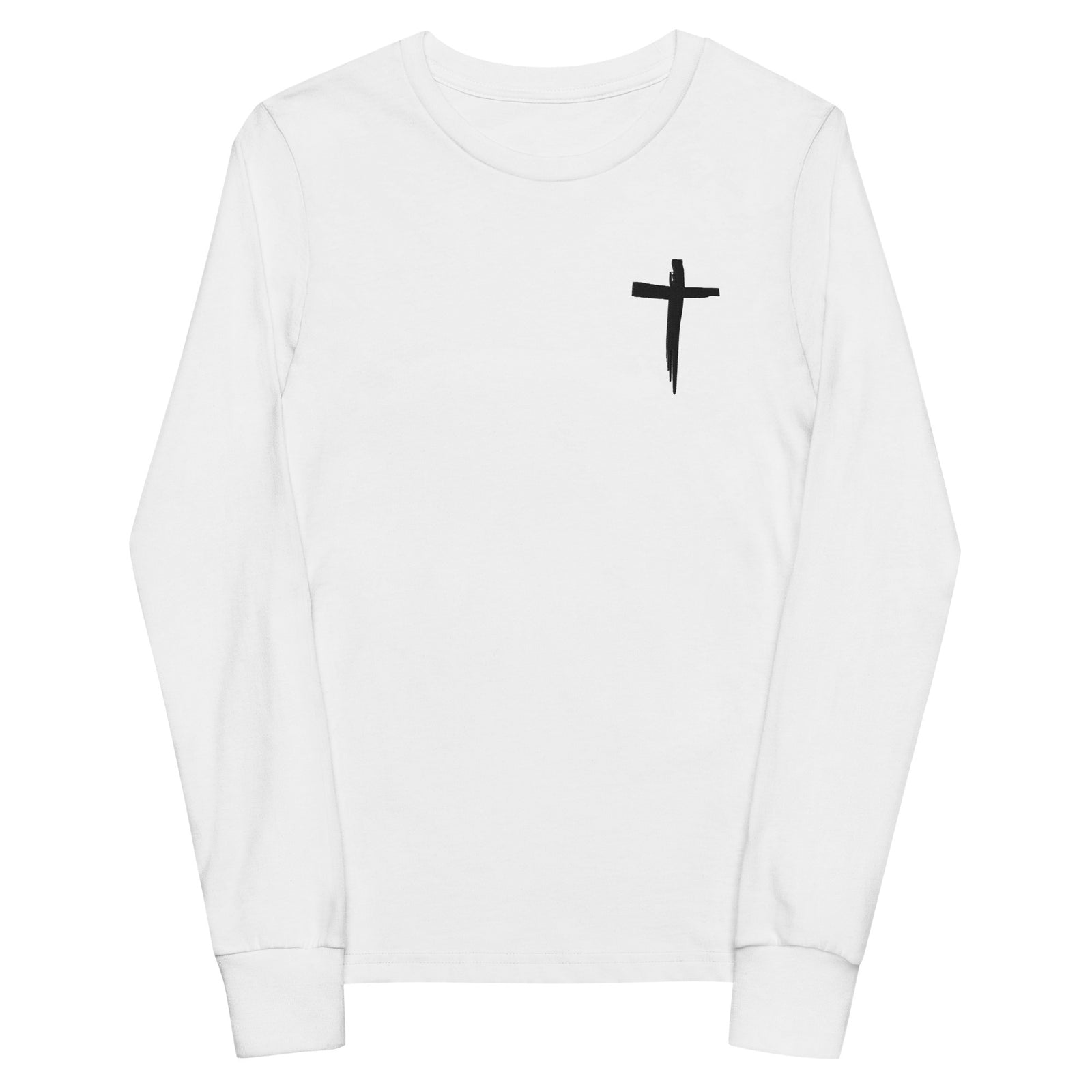 St. Stephen Lutheran Church Cross Only Youth Long Sleeve Tee