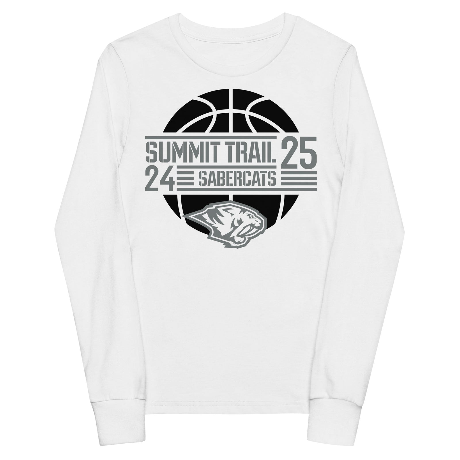 Summit Trail Middle School Basketball Youth Long Sleeve Tee