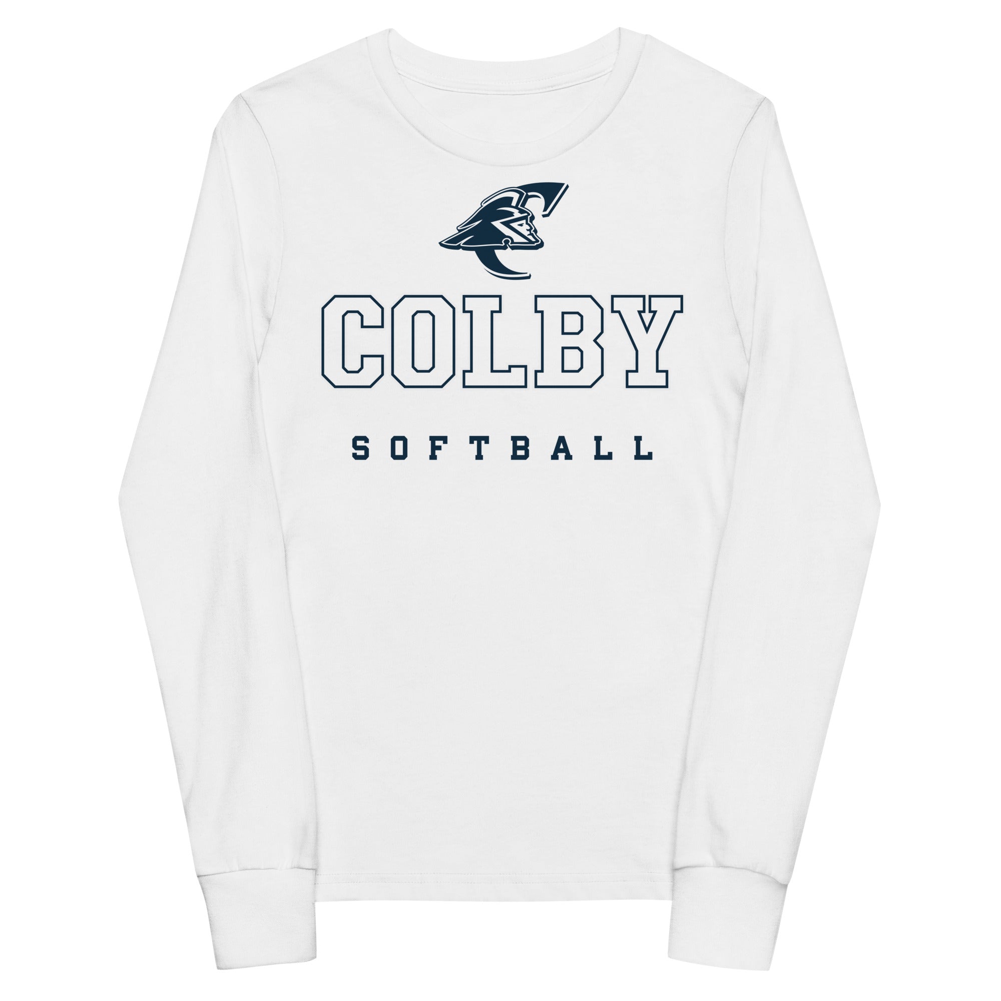 Colby Community College Softball Youth Long Sleeve Tee