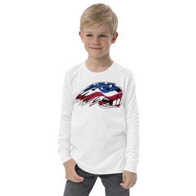 Pratt Community College USA Beaver Youth Long Sleeve Tee