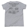 Wildcat Wrestling Club (Louisburg - With Back Design - Youth Staple Tee